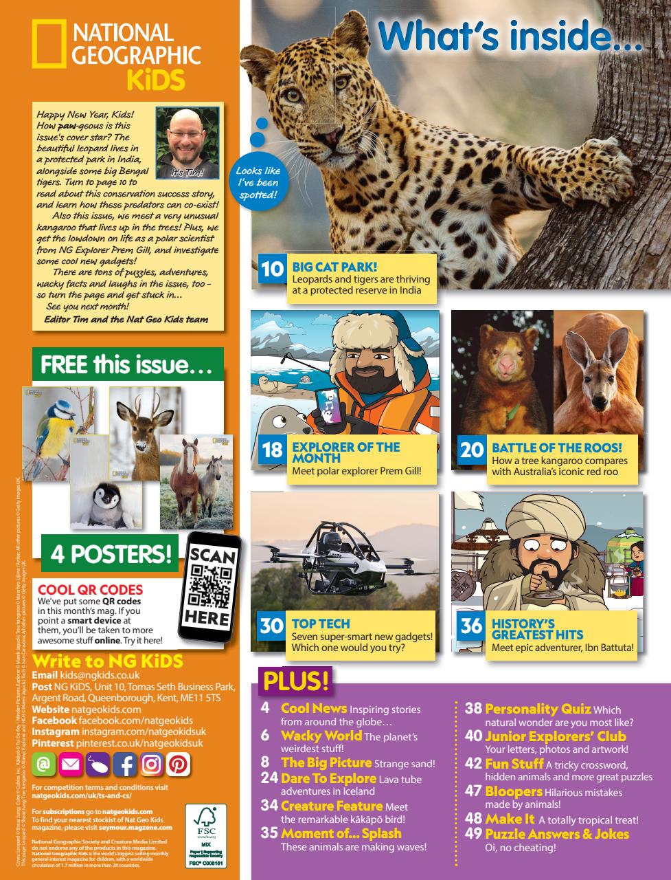 National Geographic Kids Preview Pages