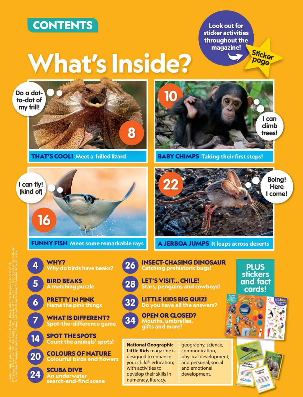 National Geographic Little Kids Preview Pages