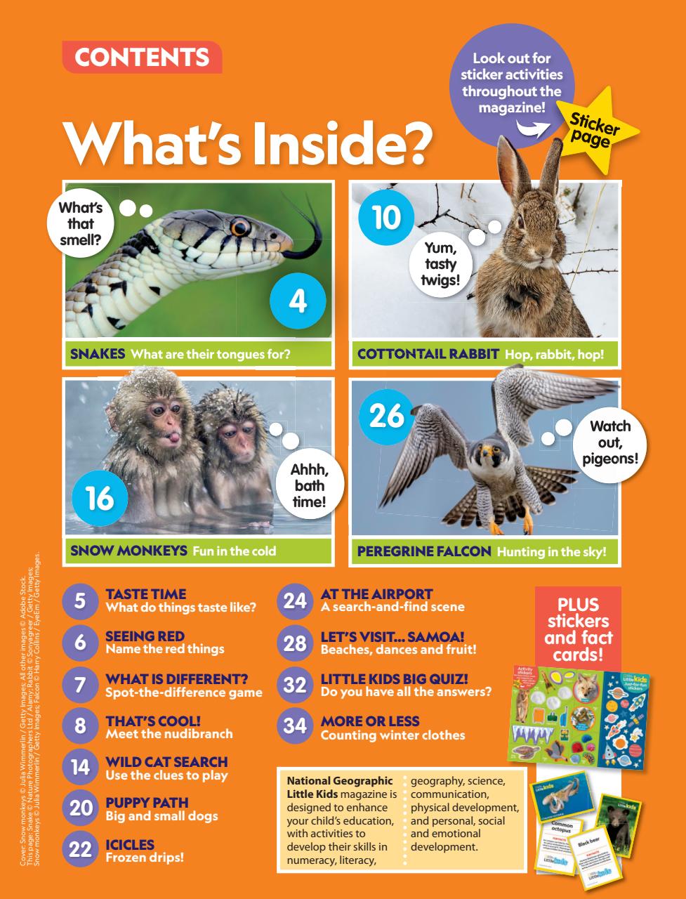 National Geographic Little Kids Preview Pages