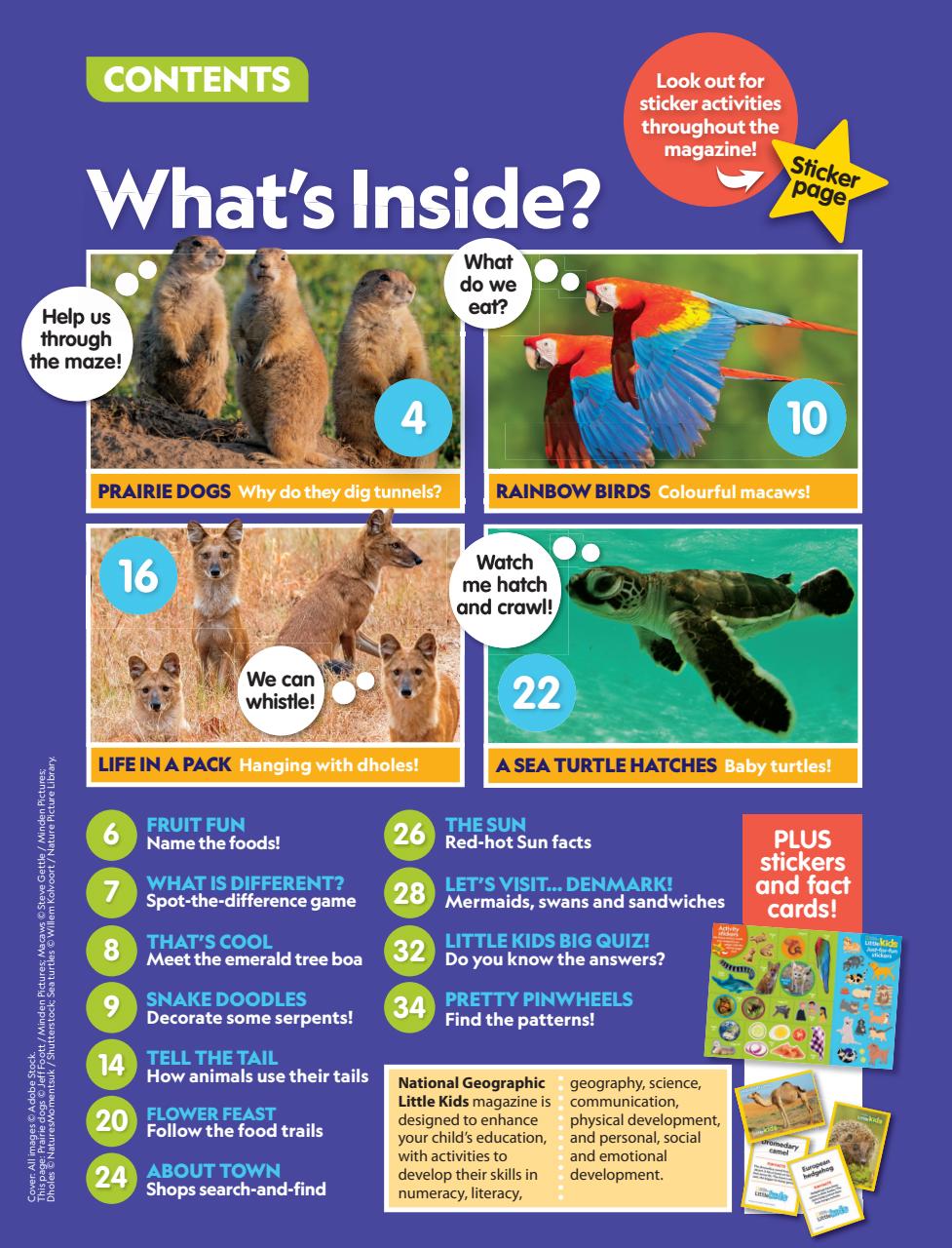 National Geographic Little Kids Preview Pages