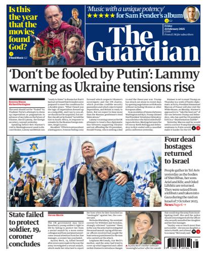 The Guardian Newspaper issue 