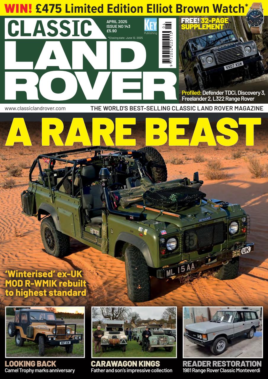 Classic Land Rover Magazine Preview Pages