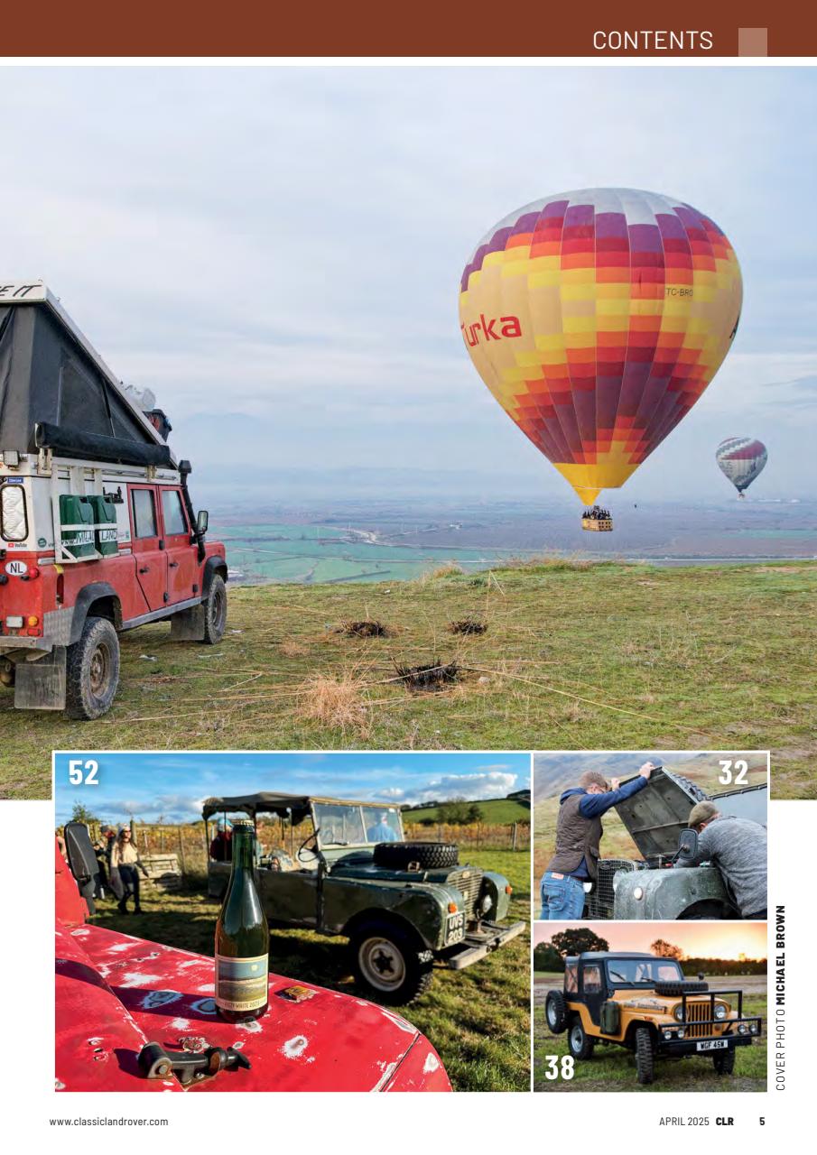 Classic Land Rover Magazine Preview Pages