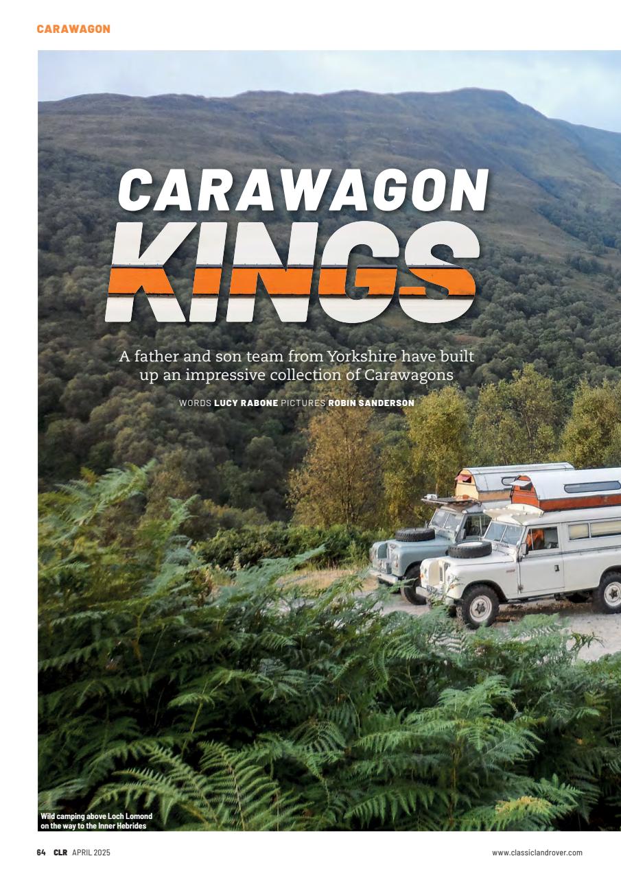 Classic Land Rover Magazine Preview Pages