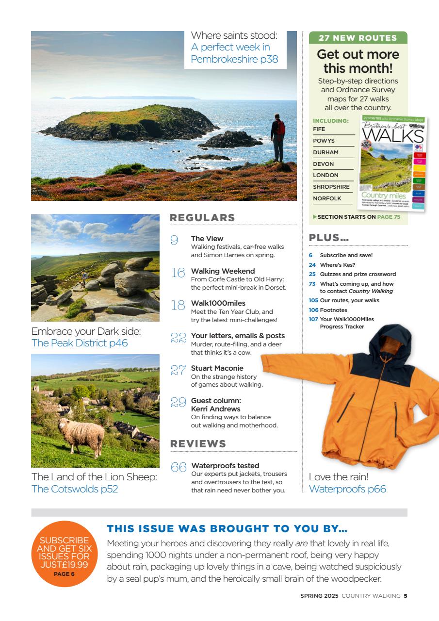 Country Walking Preview Pages