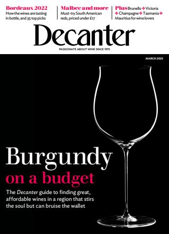 Decanter issue March 2025