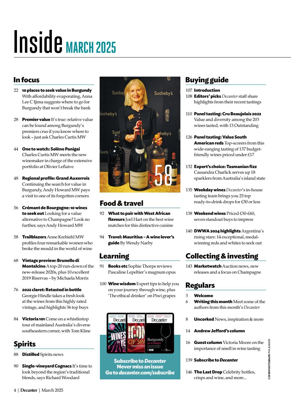 Decanter Preview Pages