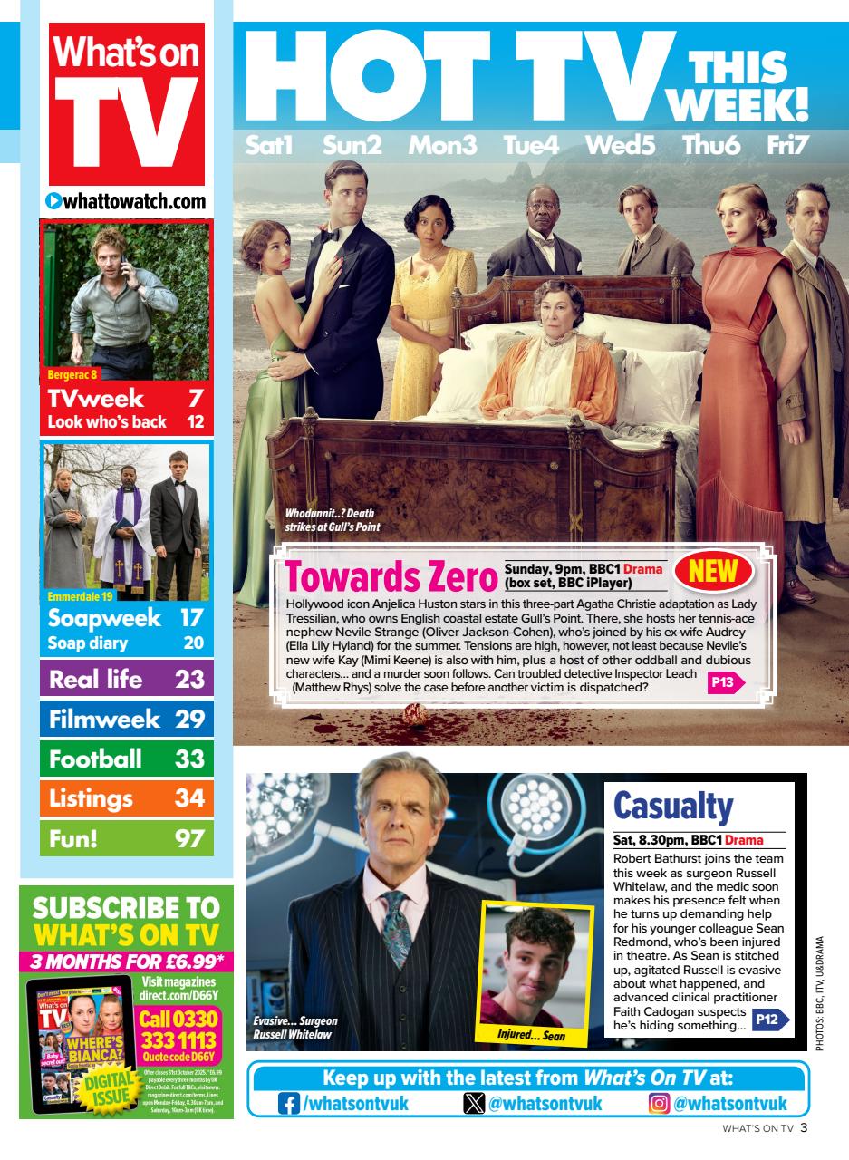 What's on TV Preview Pages