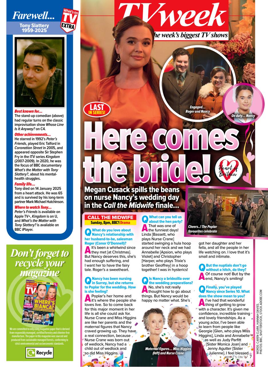 What's on TV Preview Pages