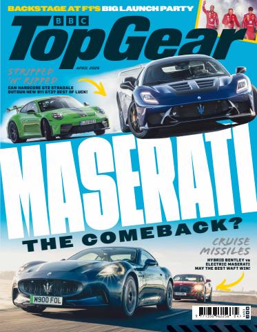 BBC Top Gear Magazine issue April 2025