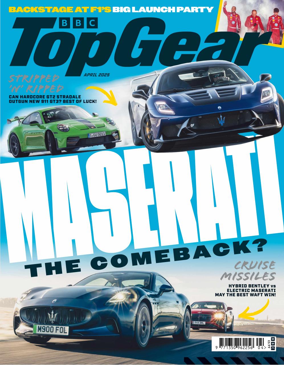 BBC Top Gear Magazine Preview Pages