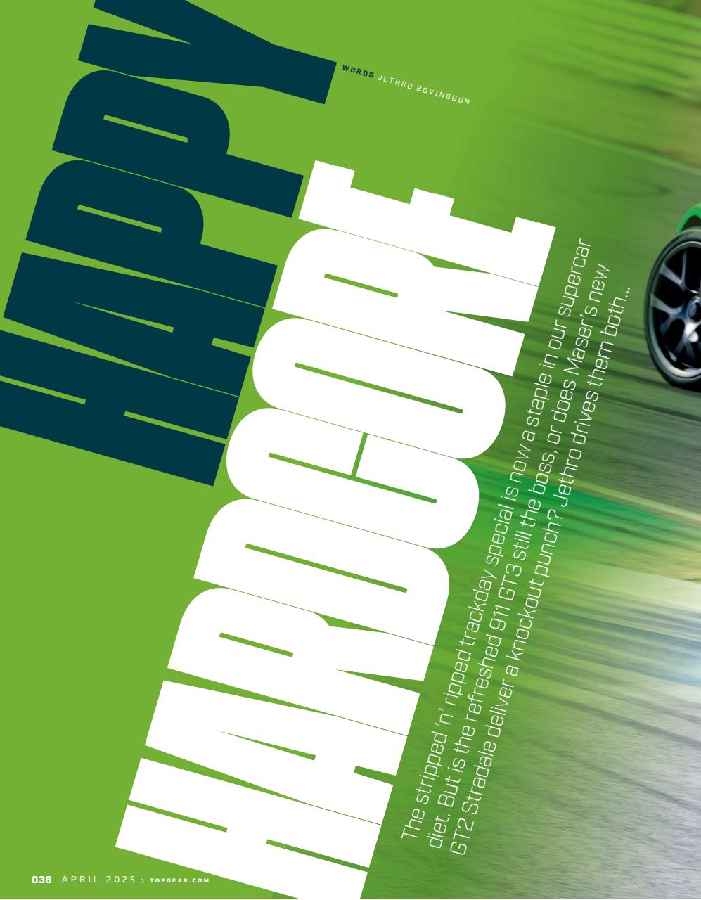 BBC Top Gear Magazine Preview Pages