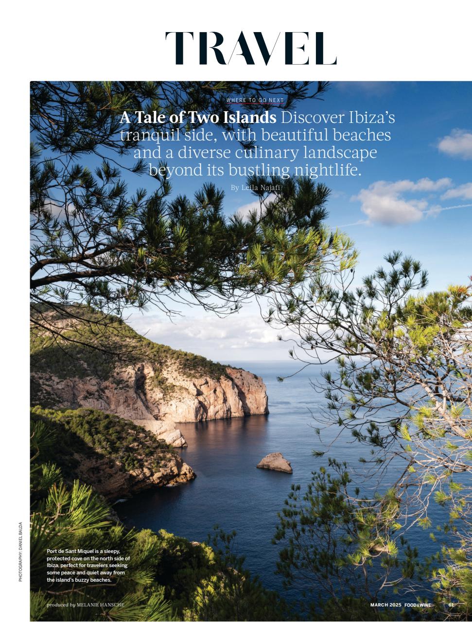 Food & Wine Preview Pages