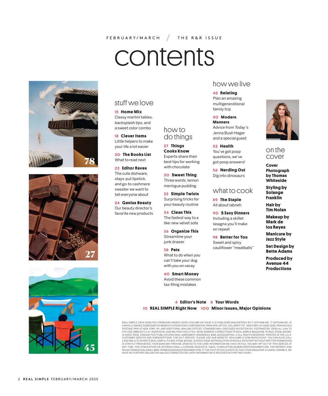 Real Simple Preview Pages