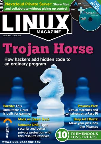 Linux Magazine issue April 2025