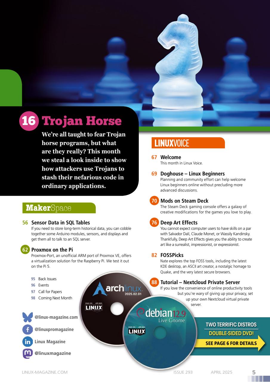 Linux Magazine Preview Pages