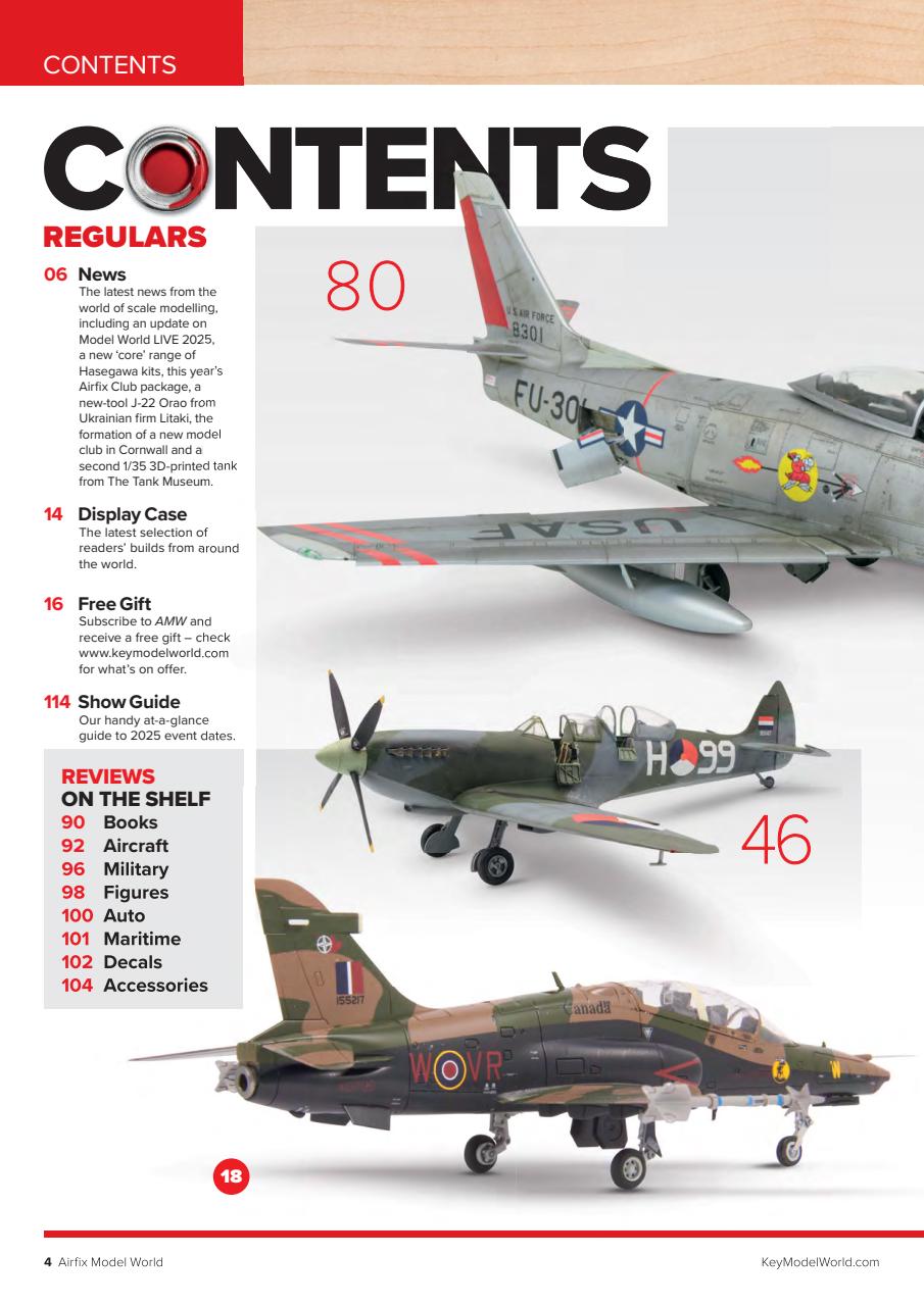 Airfix Model World Preview Pages
