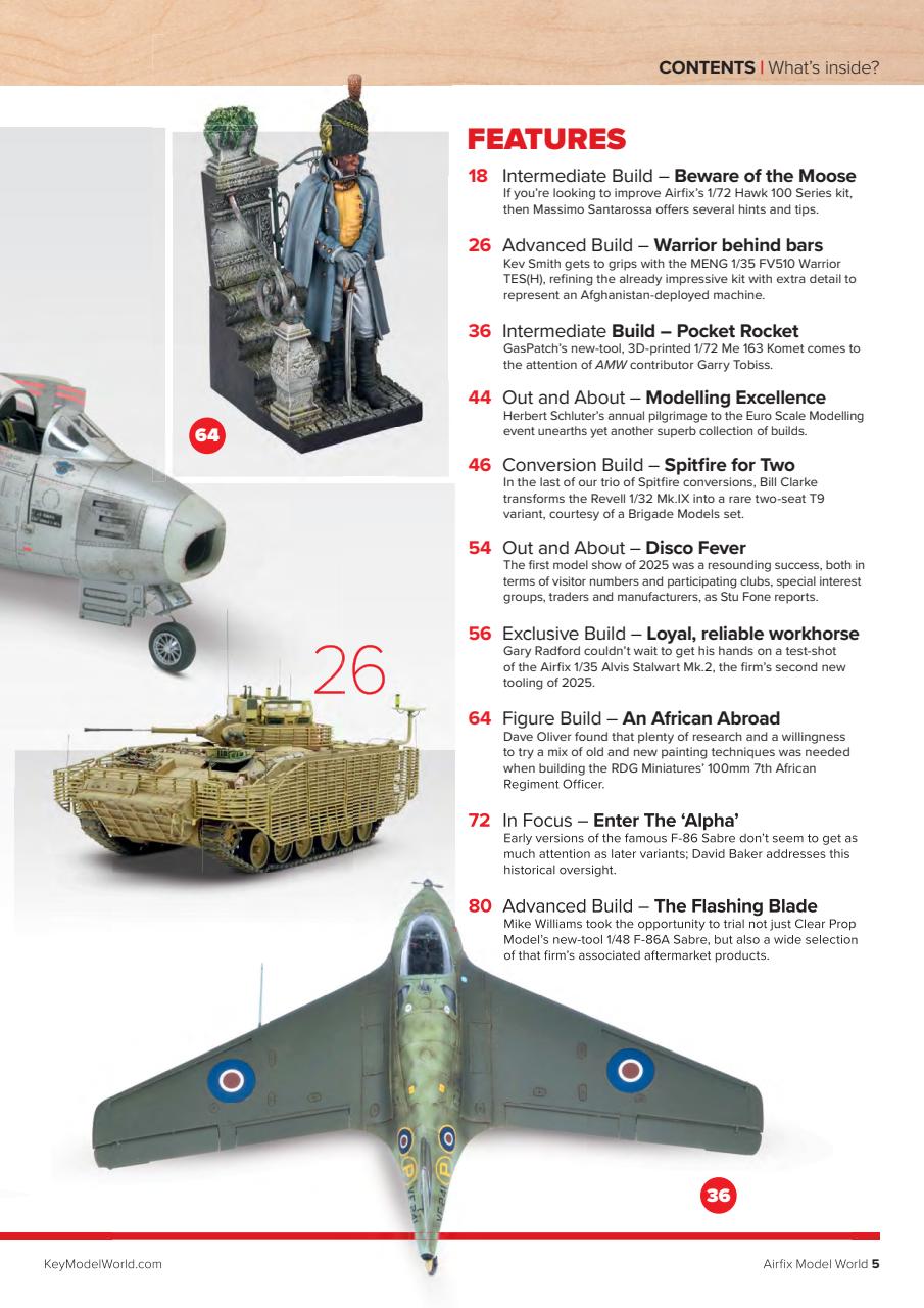 Airfix Model World Preview Pages