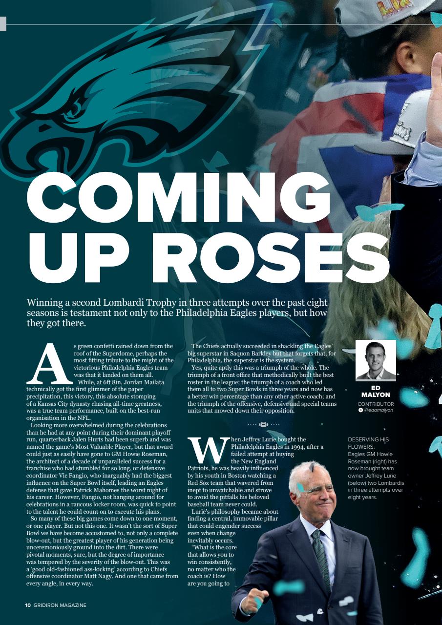 Gridiron Preview Pages