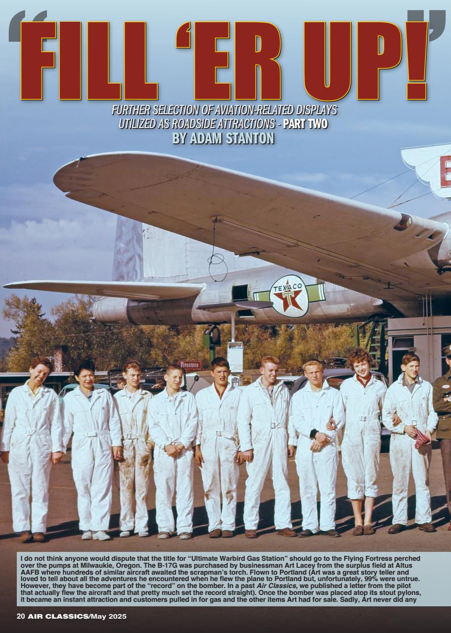 Air Classics - Where History Flies Preview Pages