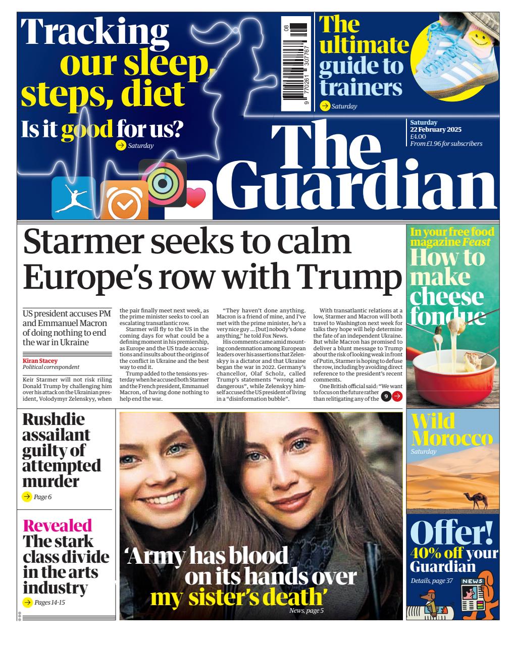 The Guardian Newspaper Preview Pages