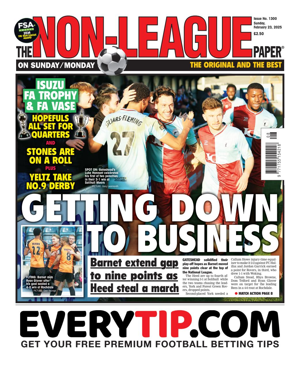 The Non-League Football Paper Preview Pages