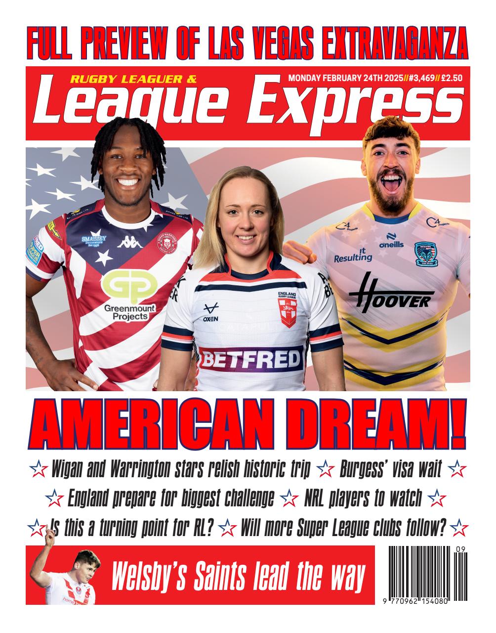 League Express Preview Pages