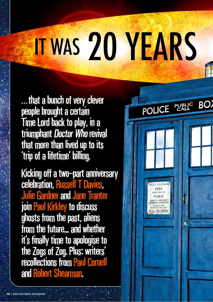 Doctor Who Magazine Preview Pages