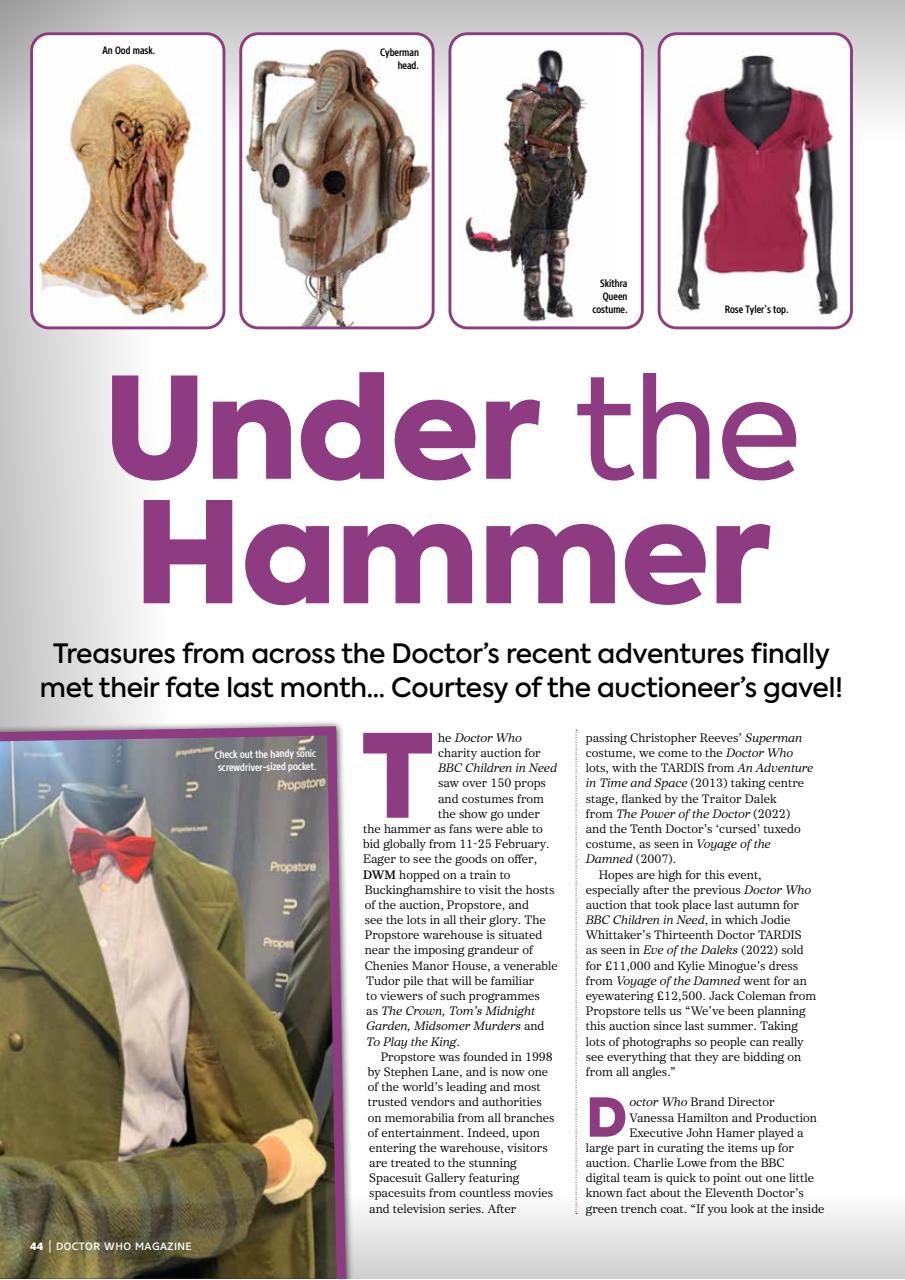 Doctor Who Magazine Preview Pages