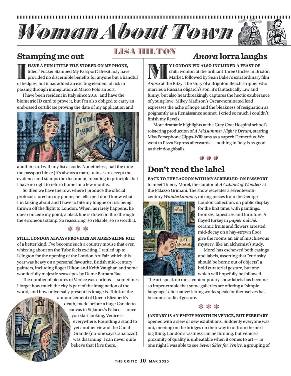 The Critic Preview Pages