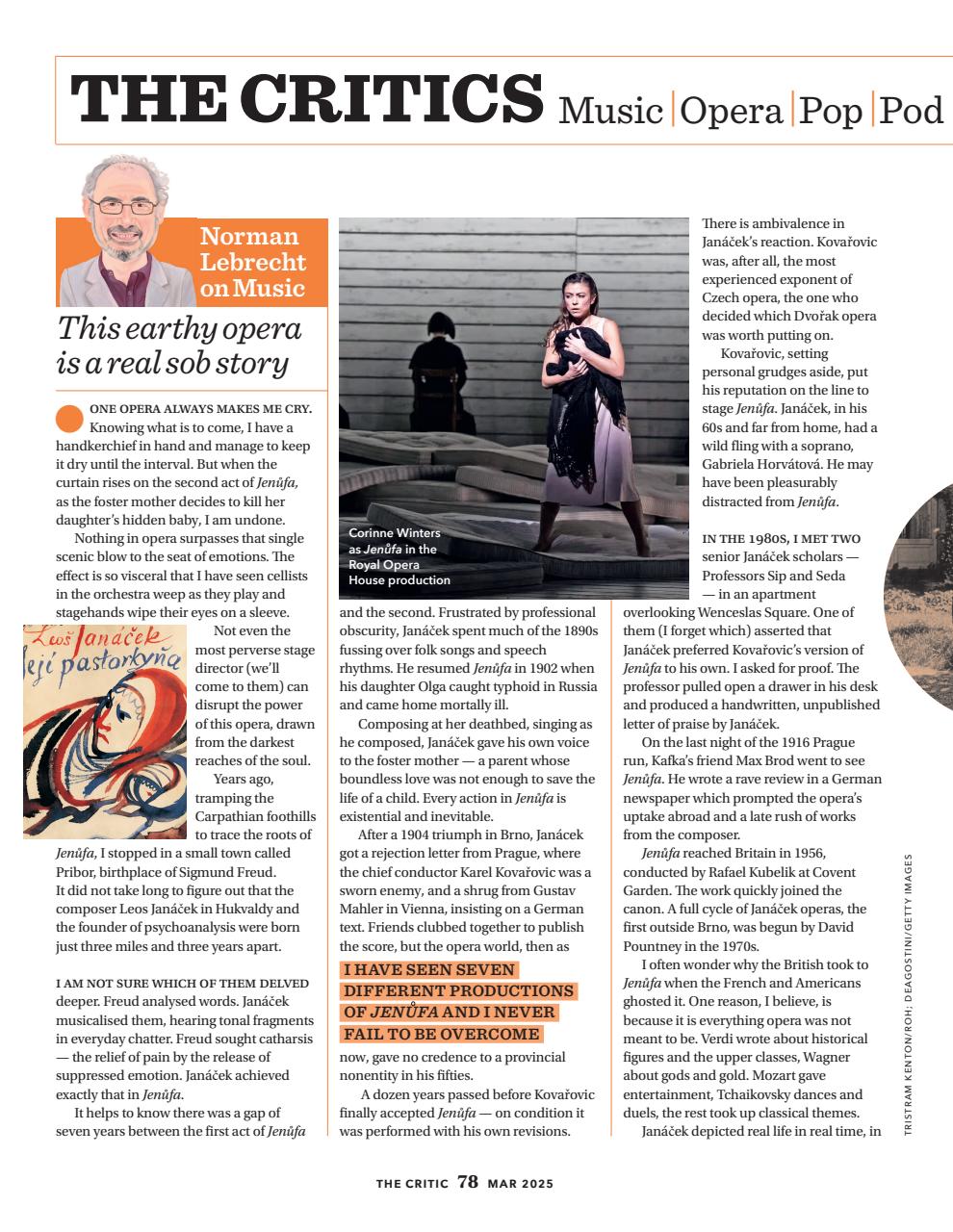 The Critic Preview Pages