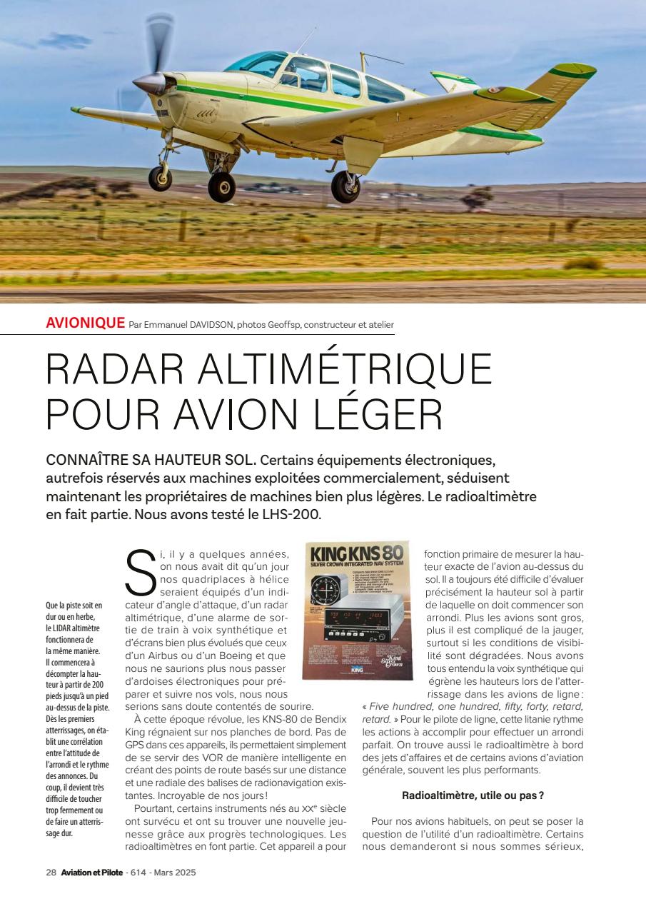 Aviation et Pilote Preview Pages