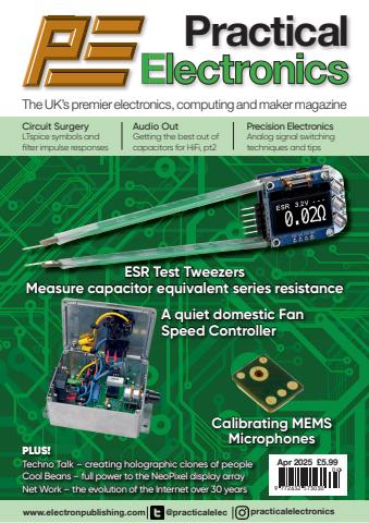 Practical Electronics issue April 2025