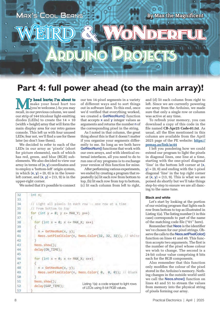 Practical Electronics Preview Pages
