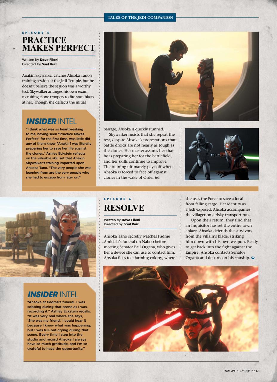 Star Wars Insider Preview Pages