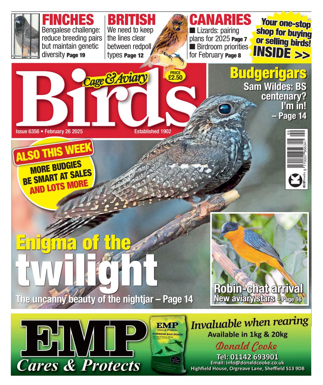 Cage & Aviary Birds Preview Pages