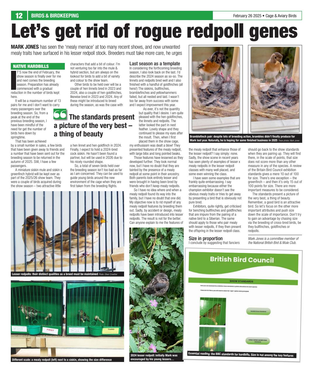 Cage & Aviary Birds Preview Pages