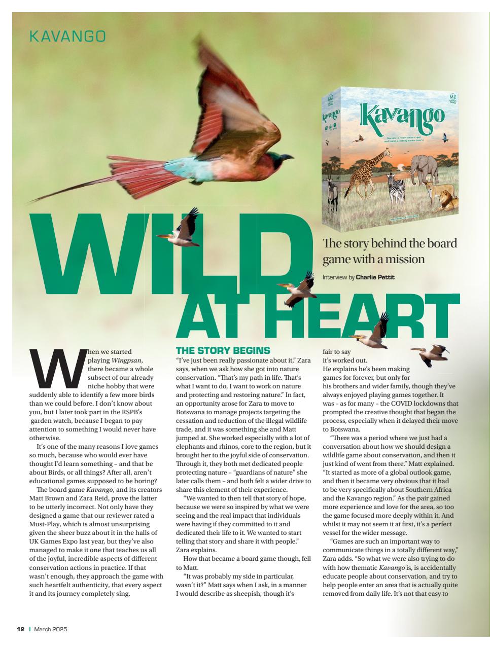 Tabletop Gaming Preview Pages