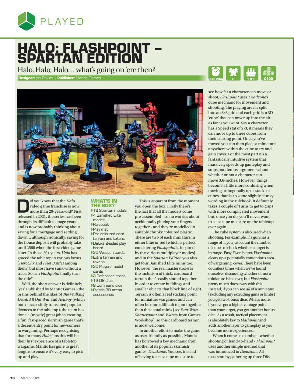 Tabletop Gaming Preview Pages