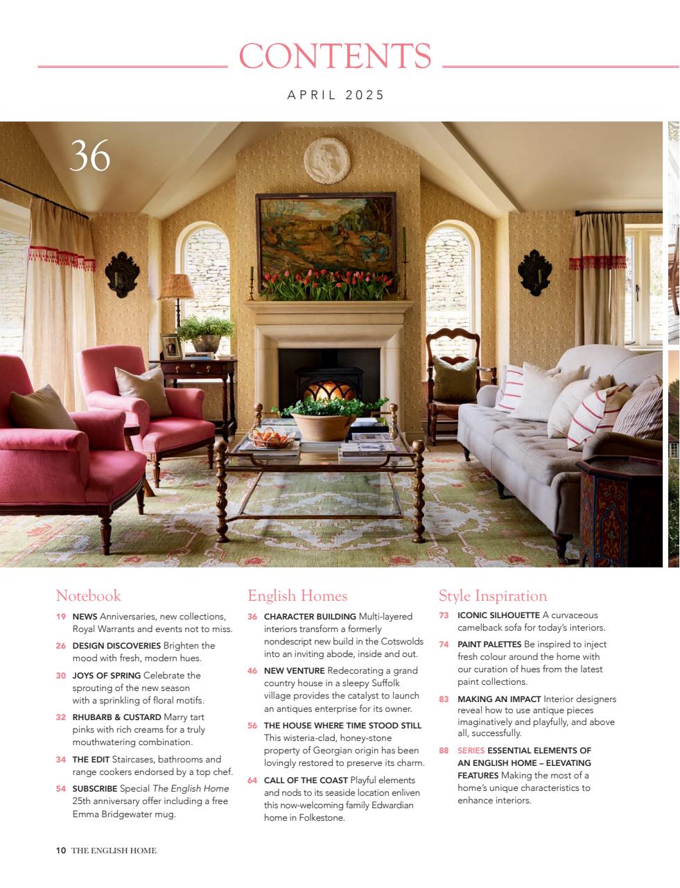 The English Home Preview Pages