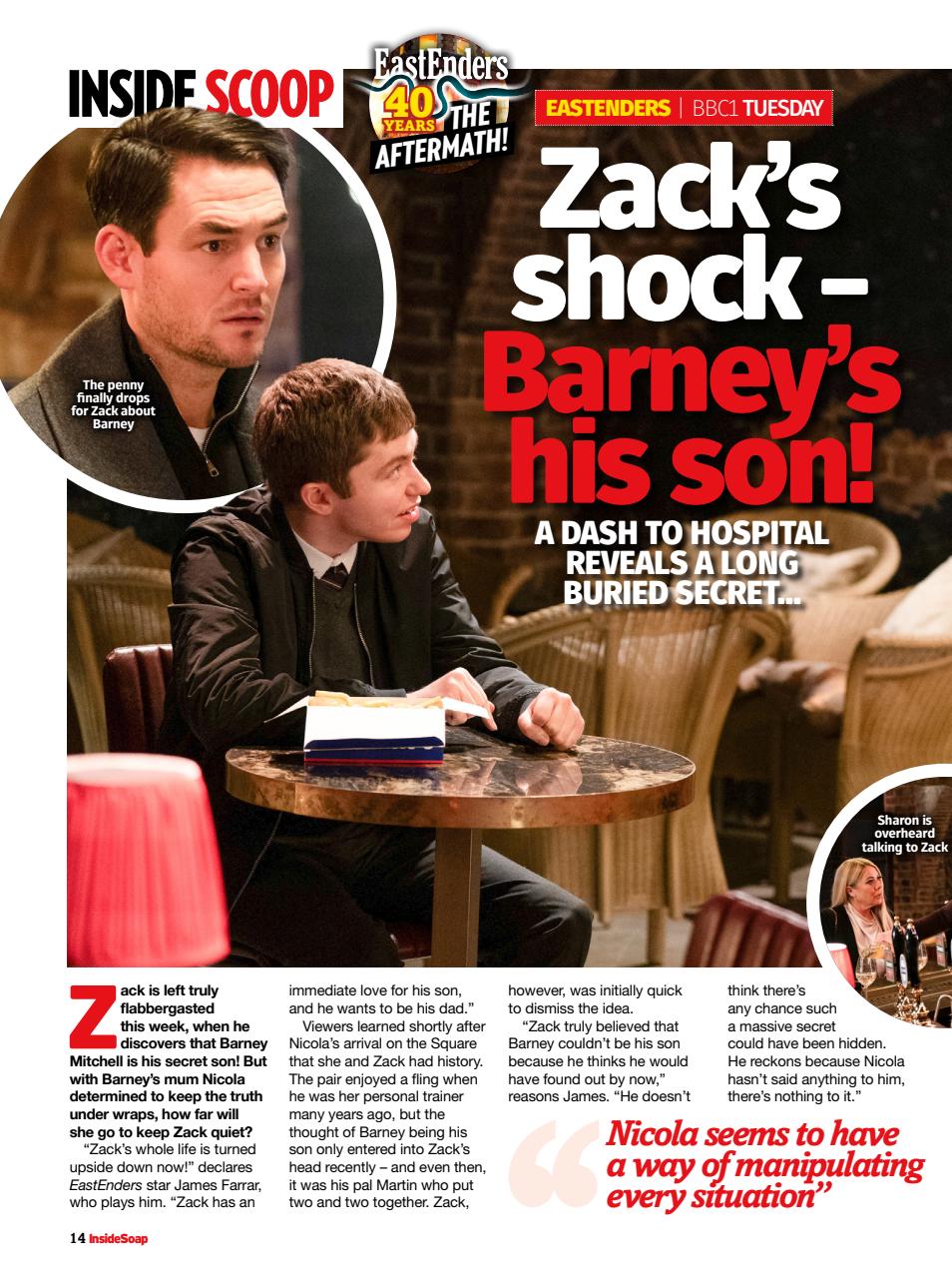 Inside Soap Preview Pages