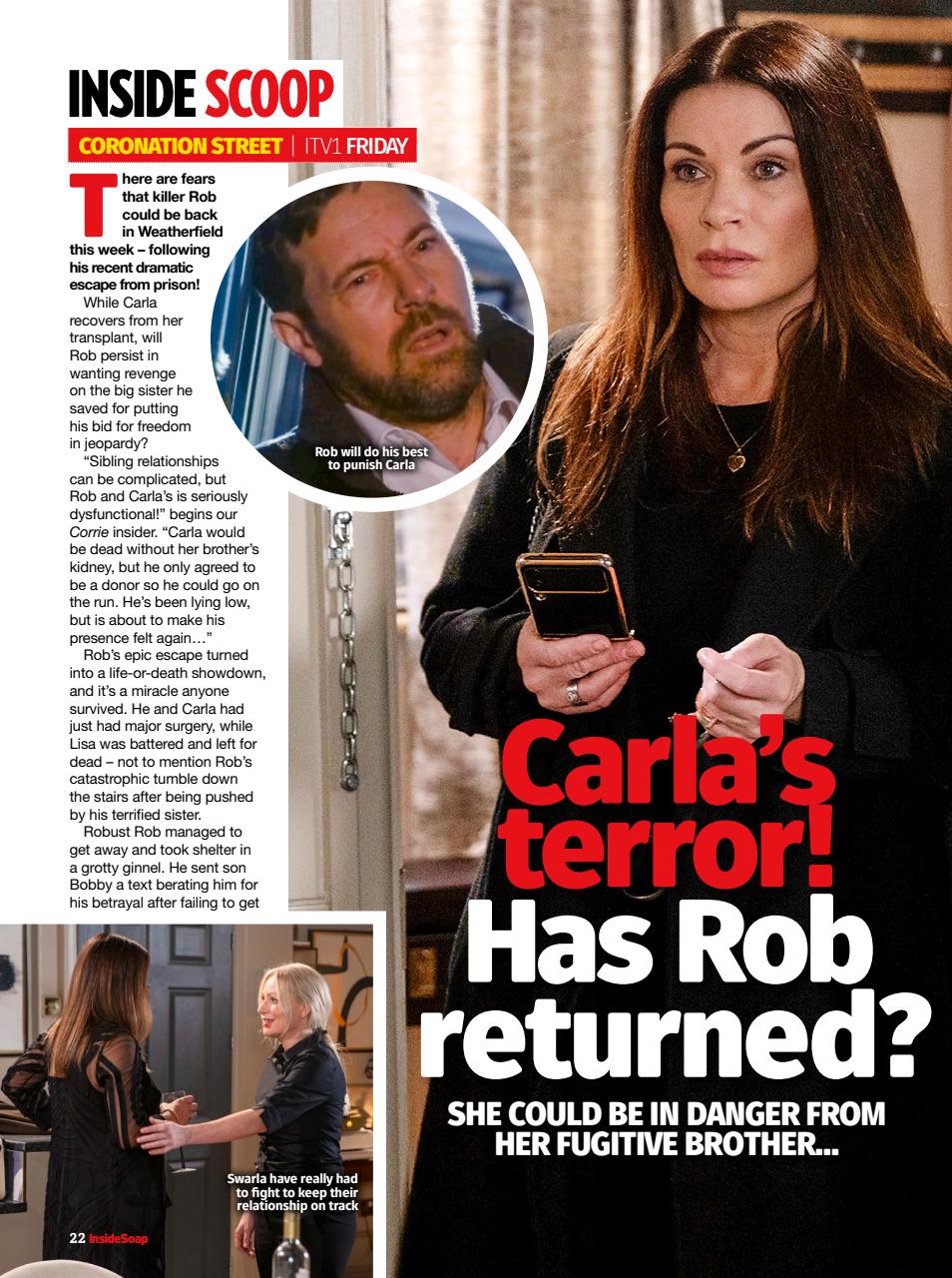 Inside Soap Preview Pages