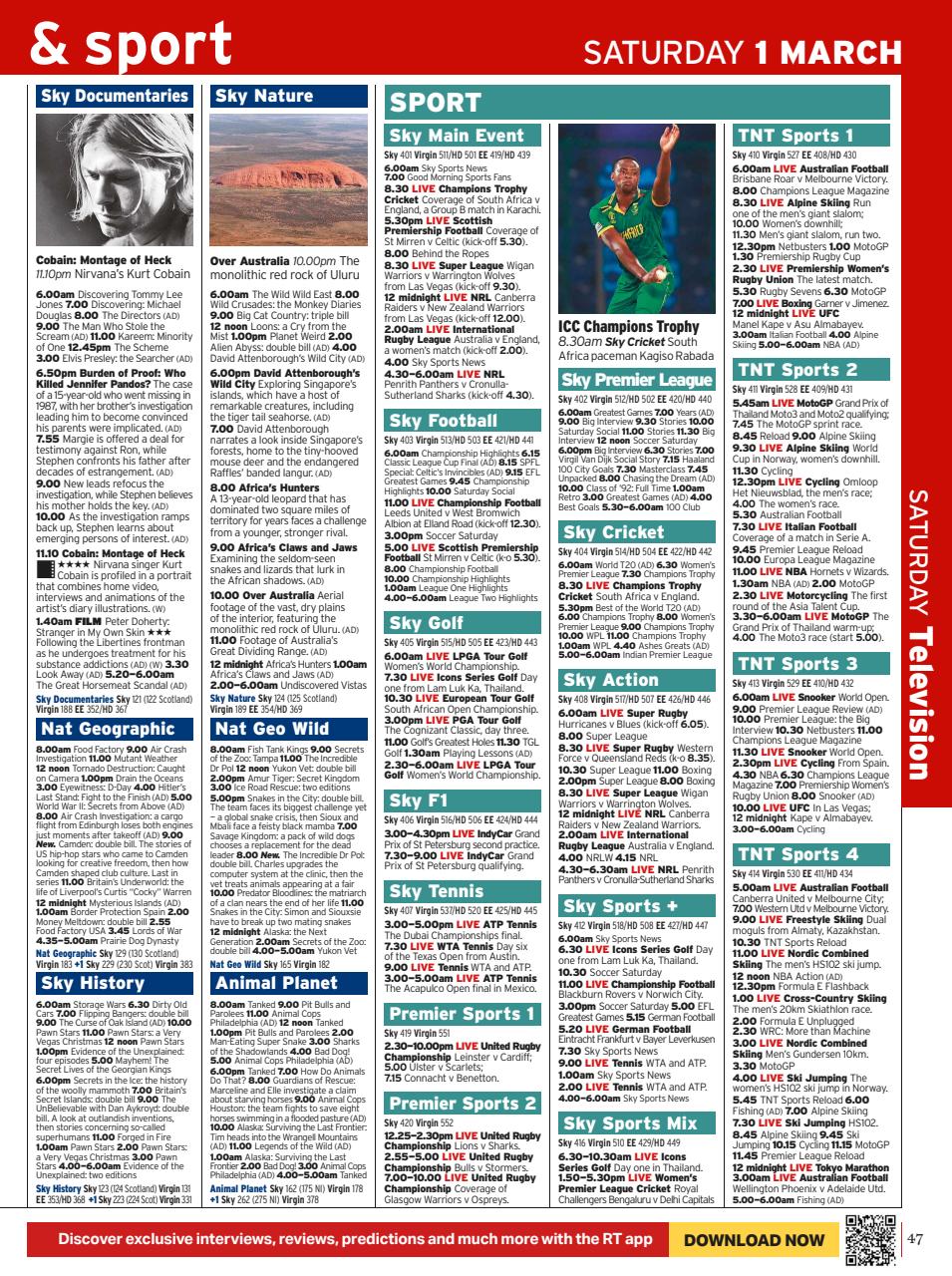 Radio Times Preview Pages