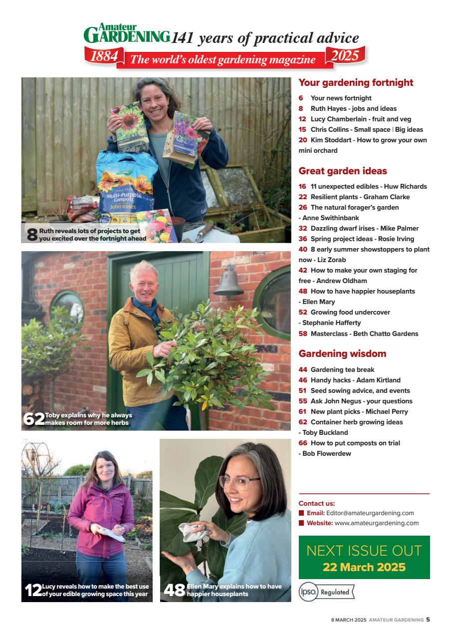 Amateur Gardening Preview Pages