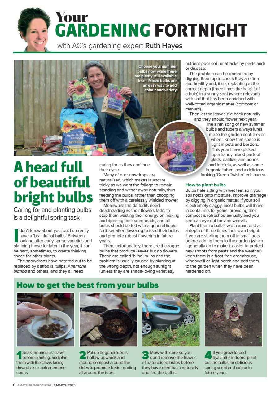 Amateur Gardening Preview Pages
