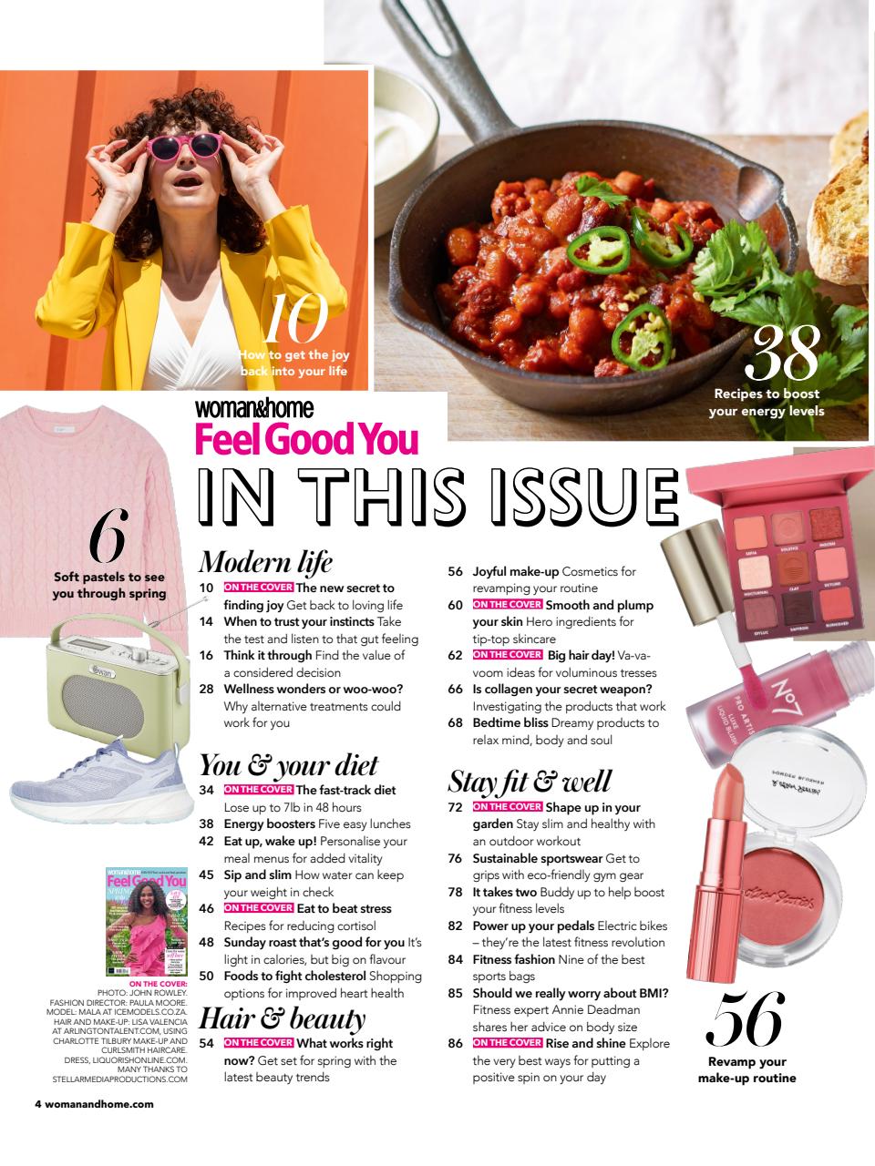 Woman&Home Feel Good You Preview Pages