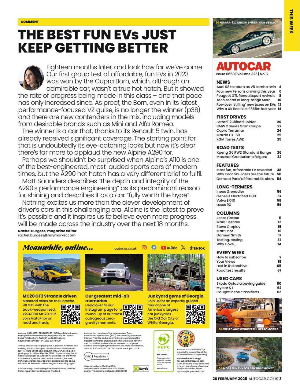 Autocar Preview Pages