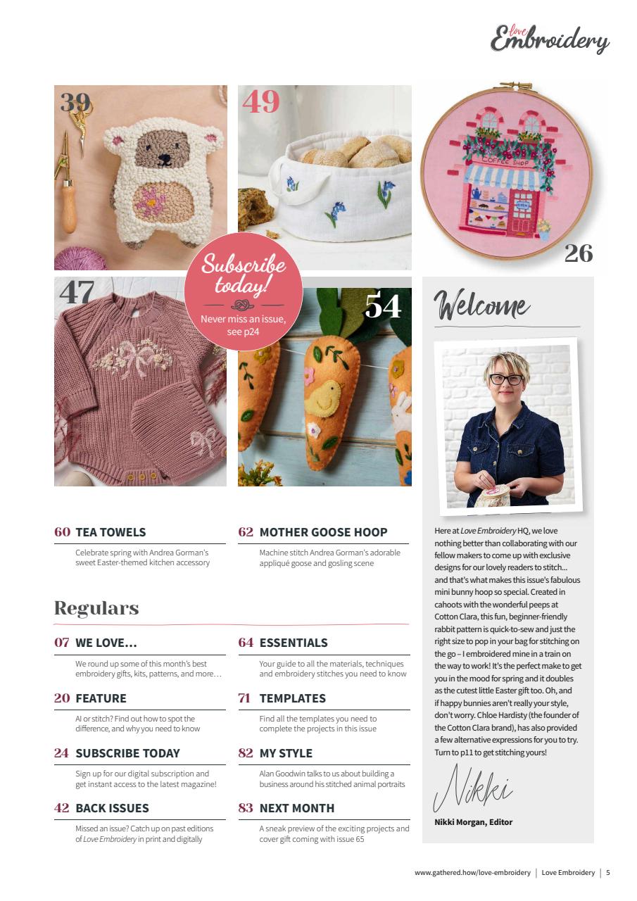 Love Embroidery Preview Pages