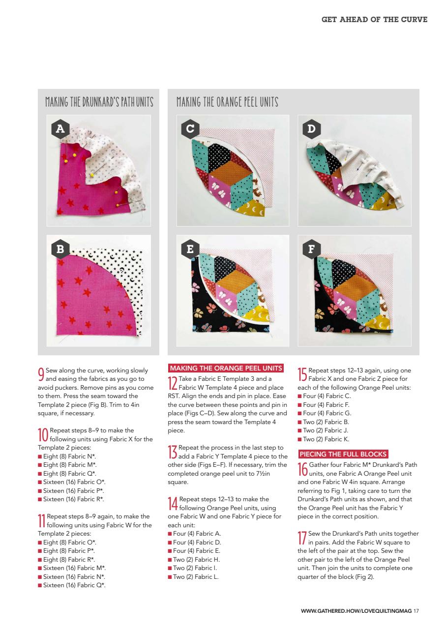 Love Patchwork & Quilting Preview Pages