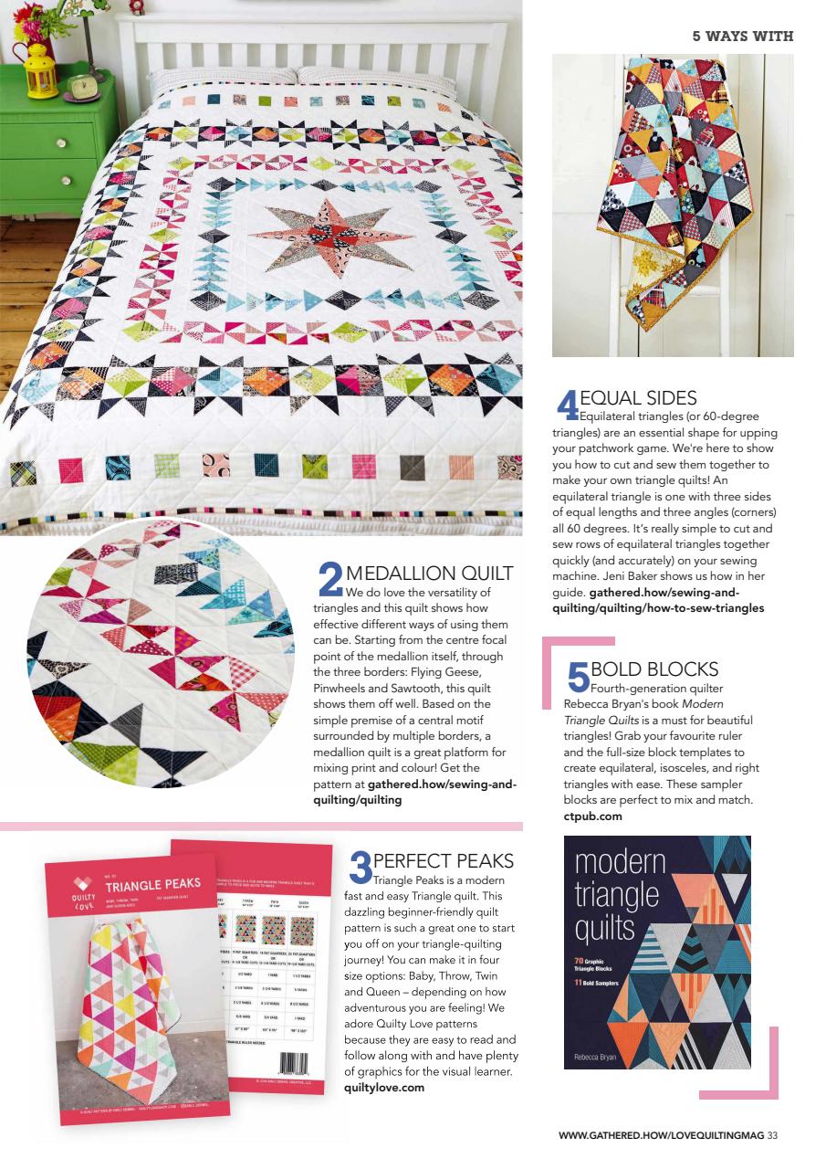 Love Patchwork & Quilting Preview Pages